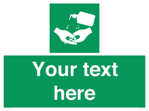 Custom Safe Condition Hand sanitiser